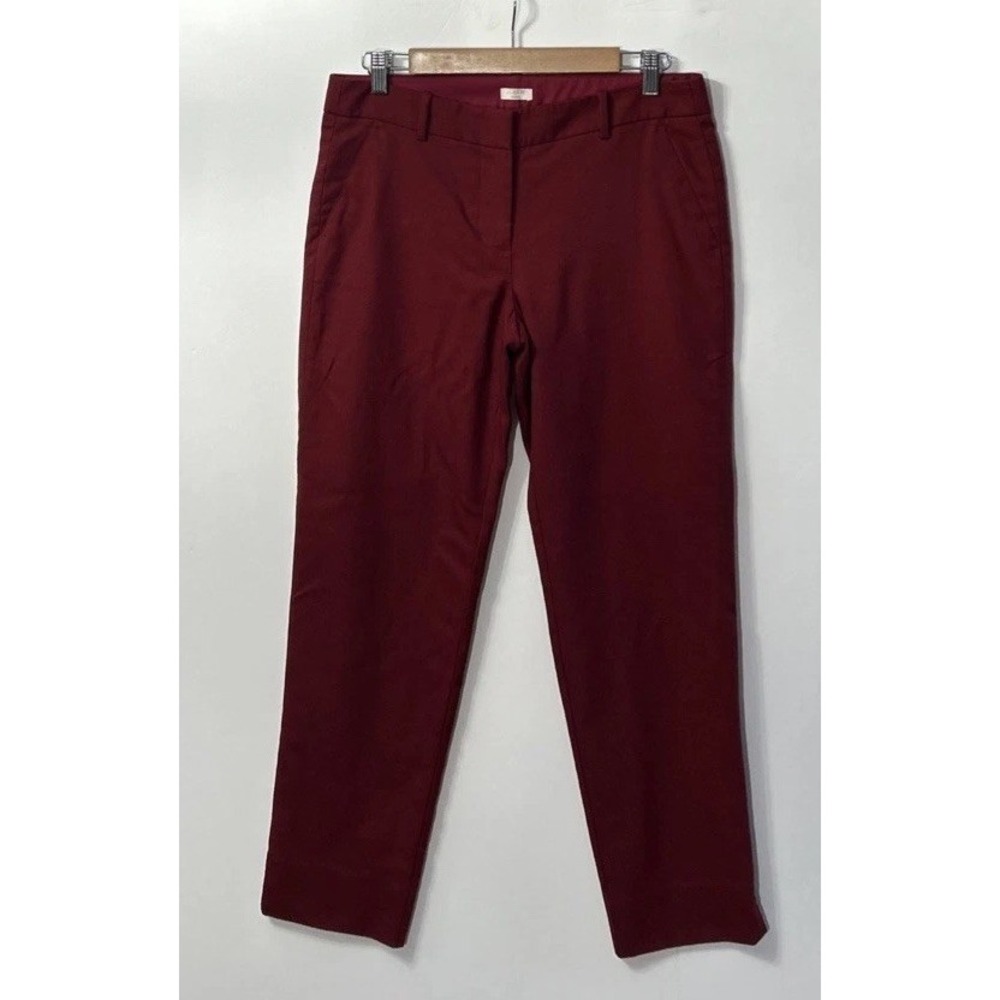 Women's J Crew Wool Blend Dress Pants Fully Lined Skimmer Sz 6 Career Wear